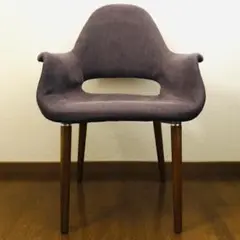 《イームズu0026サーリネン リプロ》オーガニックチェア ブラウン 《目立つ欠陥なし》