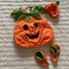 ハロウィーン パンプキン 男女兼用 90㎝