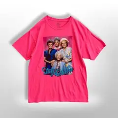 The Golden Girls ゴールデンガールズ 公式Tシャツ ピンク L
