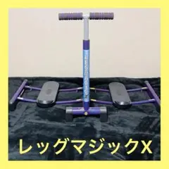 【効果✨抜群】レッグマジックX 美脚エクササイズマシン 紫