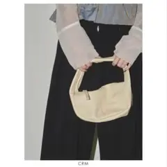【極美品】TODAYFUL レザーラップバッグ/クリーム