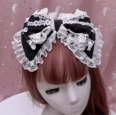 リボンカチューシャ ロリータ