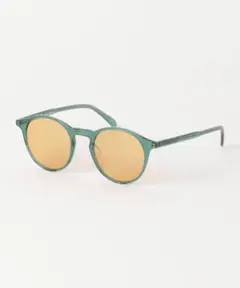 KANEKO OPTICAL グリーンラウンドサングラス