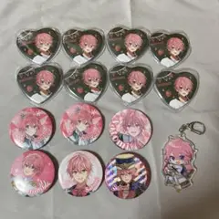 すとぷり　さとみくんバッジ アクキーまとめうり