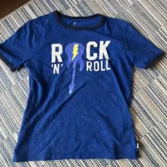 ROCK 'N' ROLL Tシャツ 青　GAP