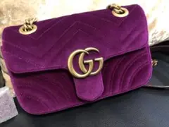 GUCCI マーモントショルダーバッグ