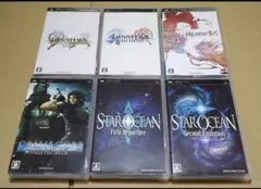 ファイナルファンタジー スターオーシャン PSP 6点セット