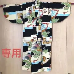 男児着物と半纏のセット 百日祝い 七五三