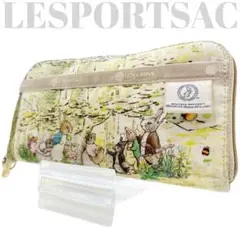 美品◎ レスポートサック ピーターラビット 長財布 ラウンドジップ