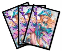 遊戯王　ブラックマジシャンガール　スリーブ