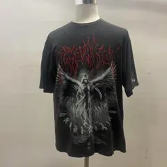 グラフィック天使デザインTシャツ　バンドTシャツ
