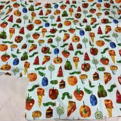 はらぺこあおむし はぎれ 生地 送料込み