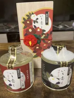 厳選日本酒「いと恋し」2本入桐箱ギフトボックス【満開椿】