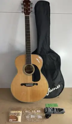 【美品】James JF350NA アコースティックギター Amazon | James JF350/BK アコースティックギター ジェームス