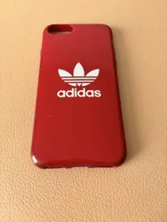 adidas レッド ♡ iPhone 7.8.SE用ケース
