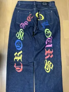 1990’s CROSS COLOURS ストライプ　ショートパンツ　W36 m72435851181_1.jpg?1737041688