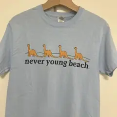 never young beach ネバヤン　Tシャツ　ネバーヤングビーチ　S