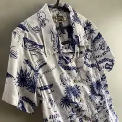 ディズニー　ミッキー　アロハシャツ