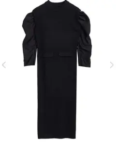 JACKET LIKE TIGHT KNIT DRESS