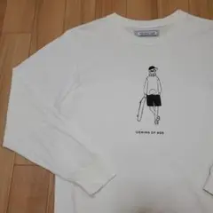NOLLEY'S LIGHT ノーリーズライト プリント長袖Tシャツ