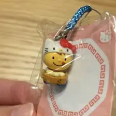【未開封】HELLO KITTY マルちゃんコラボ根付け　2011年