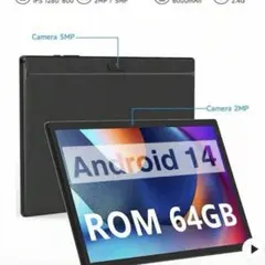 【新品/未使用】COOPERS 10.1インチ Android14 タブレット