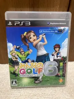 美品 みんなのGOLF 6 みんゴル6 動作問題無し PS3