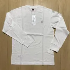 新品　Aape 長袖カットソー M ホワイト