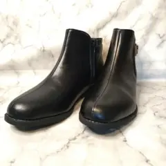 未使用 NOUBEL VOUG RELAX ショートブーツ サイドジップ M