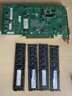 NVIDIA Quadro FX 1800, メモリ4枚x4GB セット