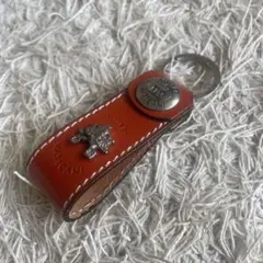 バチカン美術館 レザーキーホルダー　オレンジ
