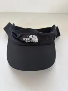 【美品】THE NORTH FACE ブラック サンバイザー　ノースフェイス