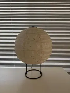 ・90's FORES 林工芸 球体和紙ライト 粕入紙 和モダン ヴィンテージ