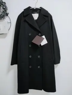 新品未使用☆ マッキントッシュ ダブルウールコート トレンチコート ブラック
