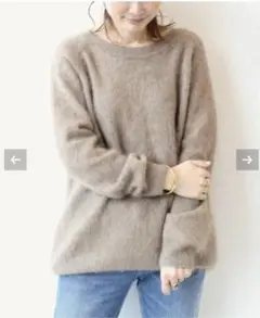 Deuxieme Classe CASHFUR クルーネックプルオーバー