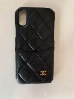 CHANEL iPhoneケースX XS対応ブラックシャネル