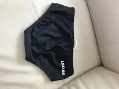 レオスイミング　黒　水着ブリーフ