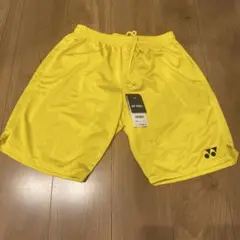 YONEX FW2002 イエロー バドミントンパンツ L