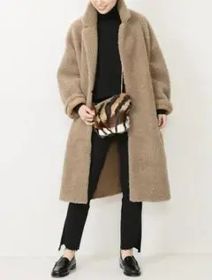 Deuxieme Classe ドゥーズィエムクラス ムートンチェスターコート