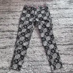 LV ルイヴィトン モノグラム パンツ 総柄 レディース 34