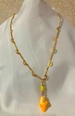 バナナ ネックレス ゴールド