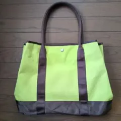 トートバック　黄緑