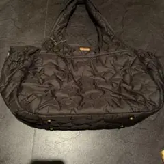 大人気⭐︎美品　PLAYERS ブラック マザーズバッグ キルティング