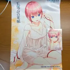 五等分の花嫁 一花 タペストリー ブロマイド カラオケ KARATEZ