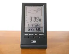 ★IBM★ノベルティ★非売品★多機能クロック★時計★電子時計
