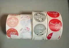 ラッピングシール　セット。