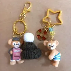 夏限定サニーファン♡ダッフィー・キーチェーン ウォームウィンターストーリータイム