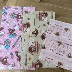 シュガーバニーズハギレ3枚セット