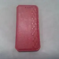 楽天ハンド 赤い手帳型ケース