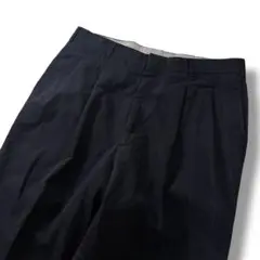 70s 80s FARAH 2タック ワイド スラックス ストライプ 古着